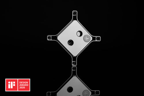 EKWB CPU-Kühler – Hochwertiges Nickel-Design