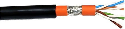 EFB Elektronik Cat7 Netzwerkkabel – 250 m, robust für Innen/Außen
