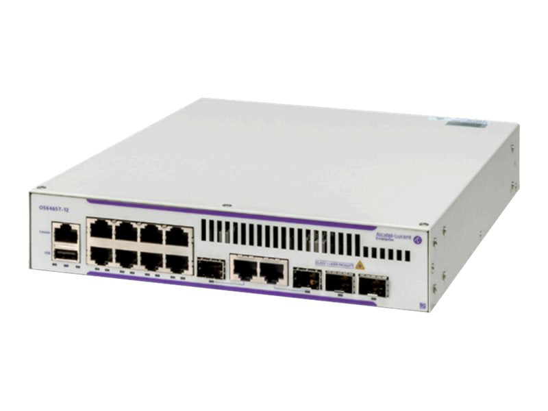 Alcatel Netzwerk-Switch – 12 Anschlüsse, Rack-montierbar