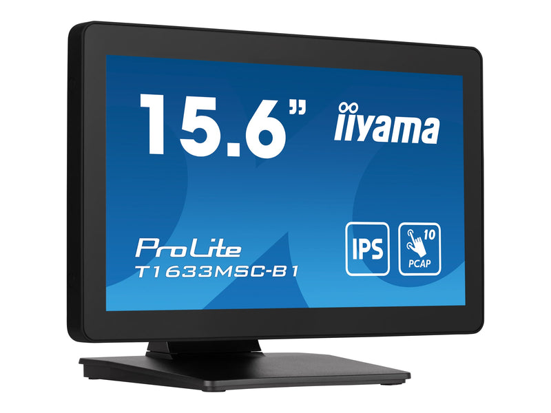 Iiyama 15,6" Touch-Monitor – Full HD, USB-Hub