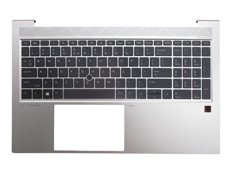 HP Ersatztastatur Notebook – beleuchtet, mit Zeigestock und ClickPad