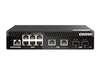 QNAP Netzwerk-Switch – 10 Anschlüsse, 10 Gigabit Ethernet