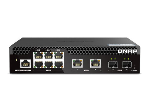QNAP Netzwerk-Switch – 10 Anschlüsse, 10 Gigabit Ethernet