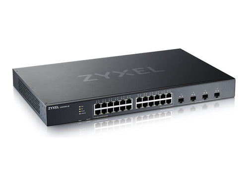 Zyxel 28-Port Switch – Smart Management, 10G Uplink