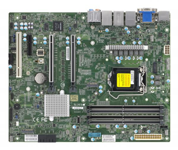 SUPERMICRO ATX-Motherboard – USB-C, Gigabit LAN