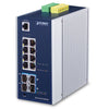 Planet Technology Netzwerk-Switch – 12 Ports, für DIN-Schiene
