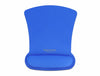 DELOCK Mauspad – Ergonomisch mit Handballenauflage, Blau