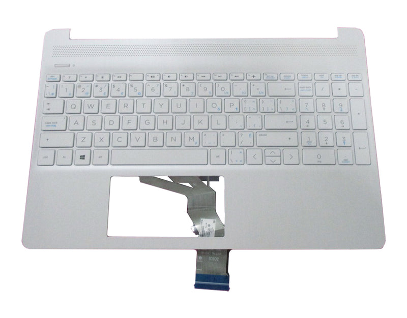 HP Laptop-Tastaturabdeckung – Weiß, Deutsch, für 15t-Modelle