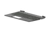 HP Laptop-Ersatzteil – Gehäuse-Unterteil mit beleuchteter Tastatur