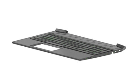 HP Laptop-Ersatzteil – Gehäuse-Unterteil mit beleuchteter Tastatur