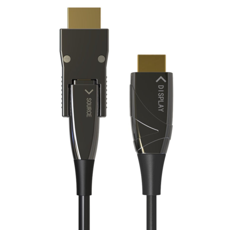 Techly HDMI-Kabel 50m – 4K, Glasfaser, Plug & Play
