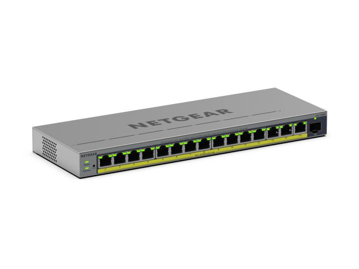 Netgear 16-Port Gigabit Switch – PoE+ für einfache Netzwerkverbindungen