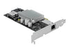 Delock PCI Express Netzwerkkarte – 10 Gbps, PoE+ Unterstützung