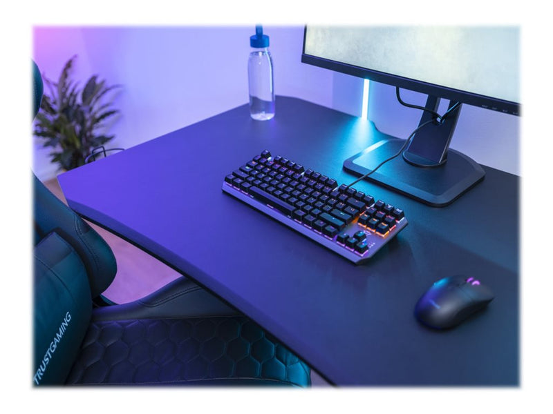 Trust GXT 834 TKL Tastatur – Mechanisch, Regenbogenlicht