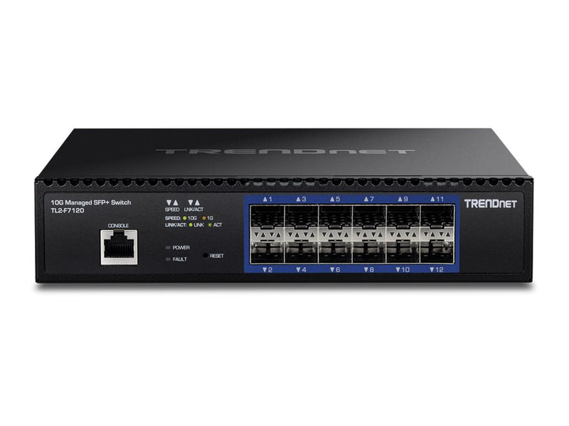 Trendnet 12-Port Netzwerk-Switch – 10G, für zuverlässige Verbindungen