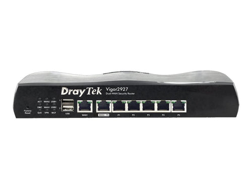 Draytek Vigor 2927 Router – 6 Ports, 2 WAN für stabile Netzwerke