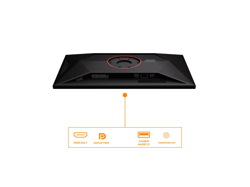 AOC 32" Gaming-Monitor – 4K UHD, 160 Hz für flüssiges Spielen