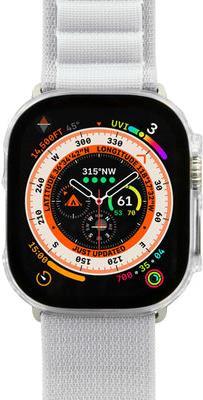 PICOM Schutzgehäuse für Apple Watch – Transparent, 40/41 mm