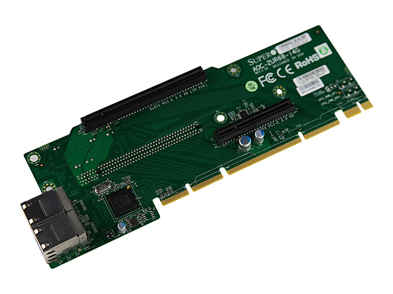 Supermicro Netzwerkadapter – 4-fach Gigabit Ethernet, kabelgebunden