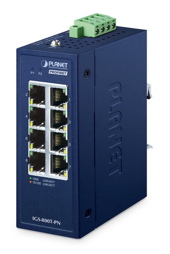Planet Technology 8-Port Switch – Zuverlässige Netzwerkverbindung