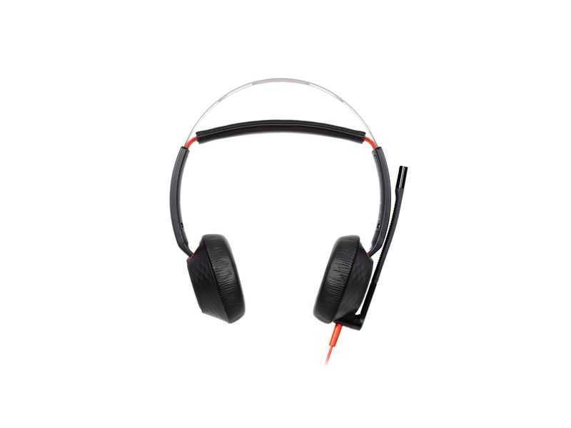 HP Poly Blackwire 5220 Headset – Komfortabel, vielseitige Anschlüsse