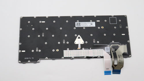 Lenovo Ersatztastatur – Dänisches Layout, Schwarz