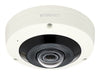 Hanwha Netzwerk-Überwachungskamera – 4 MP Fisheye, Zweiwege-Audio