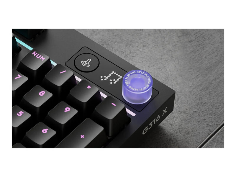 Logitech Gaming-Tastatur – Mechanisch, Hintergrundbeleuchtung