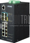 PLANET Switch – 12 Ports, für Wand- und DIN-Schienenmontage
