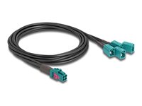 Delock Adapterkabel – Mini FAKRA Z zu 4x FAKRA Z Buchse