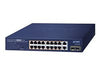 PLANET Switch – 16 PoE+ Ports für einfache Netzwerke