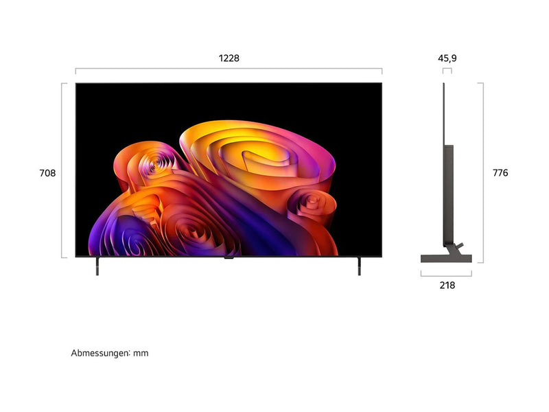 LG 55" OLED Smart TV – 4K, lebendige Farben
