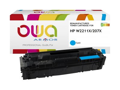 ARMOR Toner für HP – Cyan, 2.450 Seiten, einfaches Wechseln
