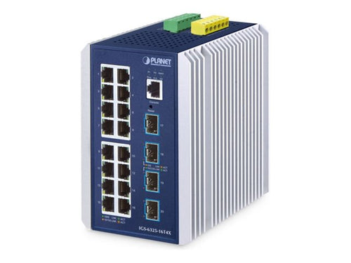 PLANET Technologie Netzwerk-Switch – 16 Ports, Cloud-verwaltet