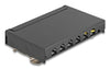DELOCK Mini Patchpanel – 6 RJ45 Ports, Cat.6A, schwarz