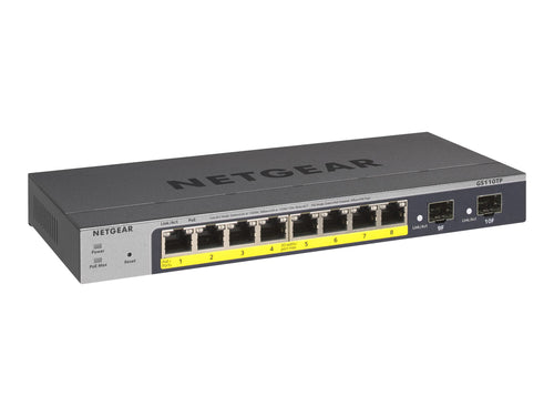 Netgear 10-Port Smart Switch – Cloud Management, PoE+