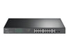 TP-Link 18-Port Gigabit Switch – 16 PoE+ Anschlüsse, Rackmontage