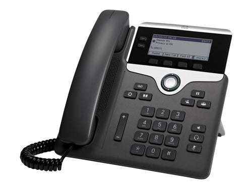 Cisco VoIP-Telefon 7821 – HD-Sprachqualität, höhenverstellbar