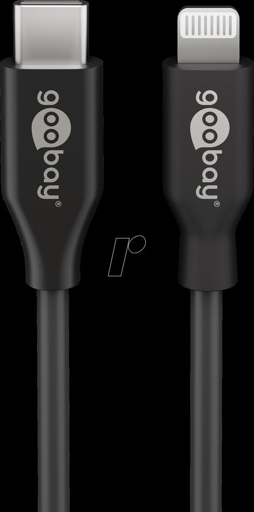 Goobay USB-C zu Lightning Kabel – 1 m, MFi-zertifiziert für iPhone