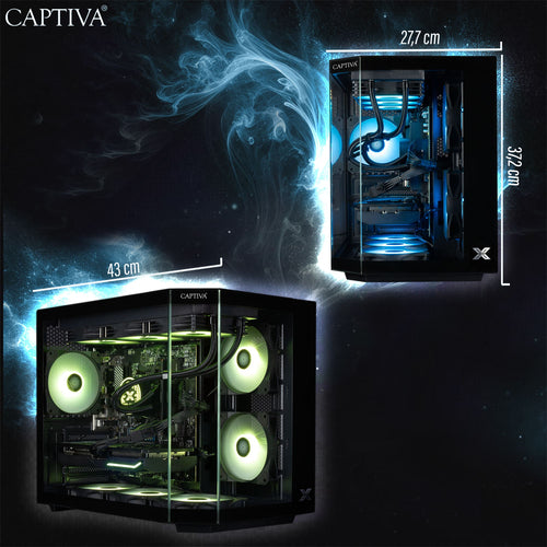 Captiva Gaming-PC – Leistungsstark mit 32 GB RAM und 1 TB Speicher