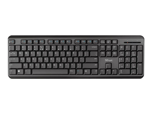 Trust Ody Kabellose Tastatur – Spritzwasserschutz, USB-Empfänger