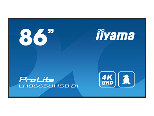 Iiyama 86" 4K Display – Ideal für Digital Signage