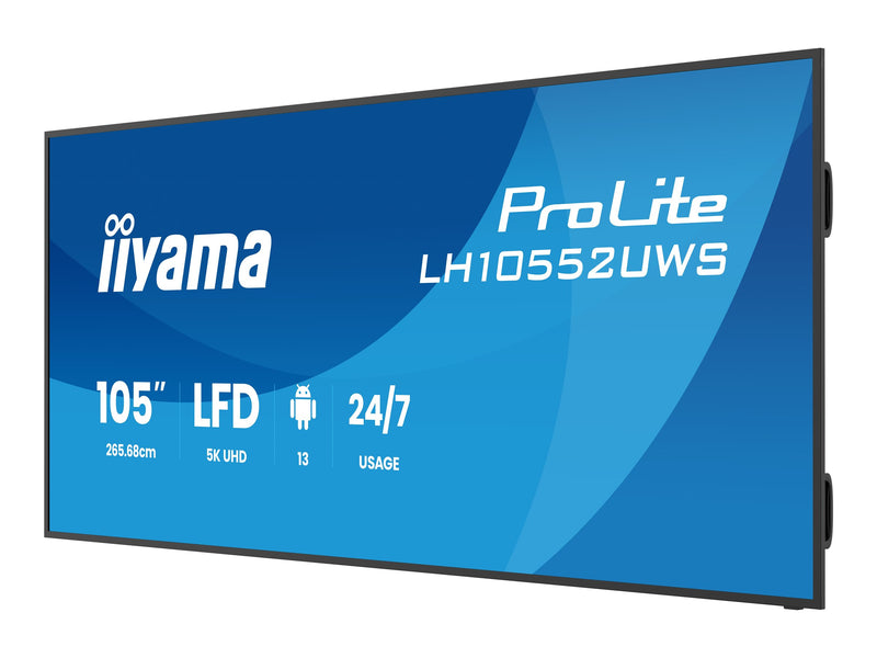 Iiyama 105" Display – 5K-Auflösung, integrierter Mediaplayer