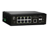 LEVELONE 10-Port Switch – PoE++ für flexible Montage