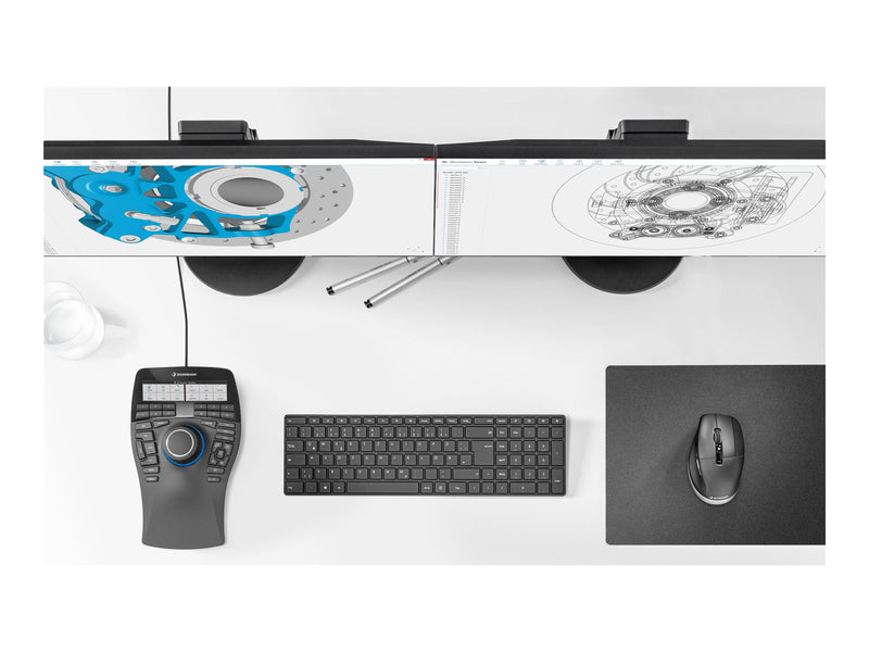 3Dconnexion SpaceMouse Enterprise – Ergonomisch, 31 Tasten