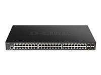 D-Link 52-Port Netzwerk-Switch – Smart, PoE, Gigabit