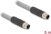 Delock M12 Kabel – L-kodiert, 5m, robust und flexibel