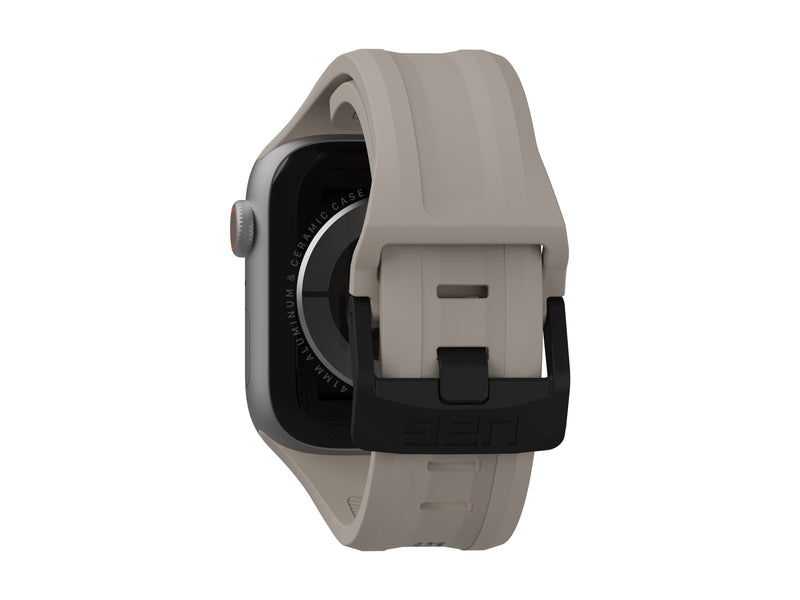 UAG Scout Silikon-Uhrarmband – Für Apple Watch, Titan-Look