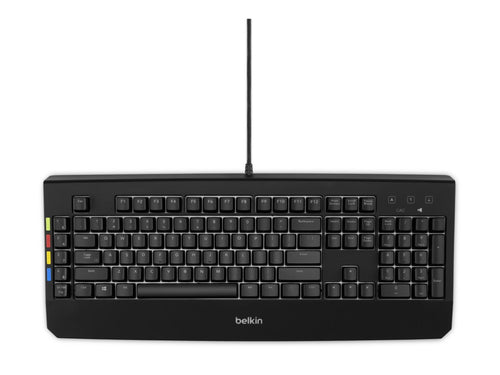 Belkin KVM-Fernbedienung – Integrierte Tastatur, USB-Anschluss