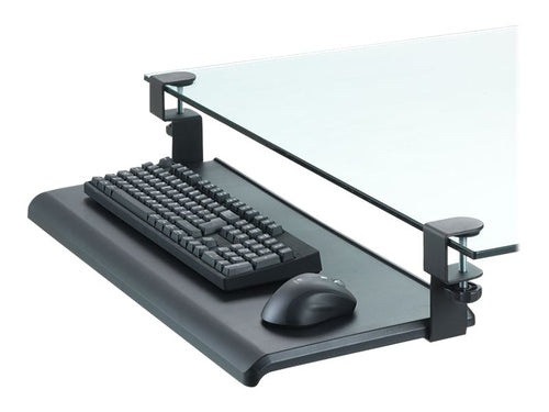 EXPONENT WORLD Tastatur-Ablage – Platzsparend mit Tischklemme